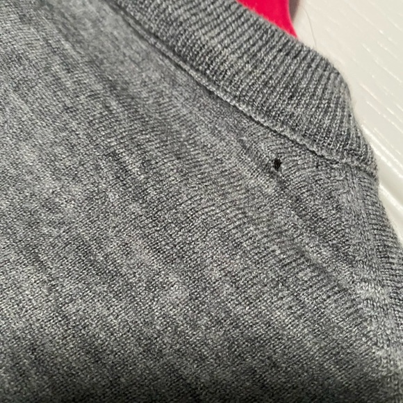 J.Crew Crewneck Grey with Pink Bike Size Small - Picture 5 of 5